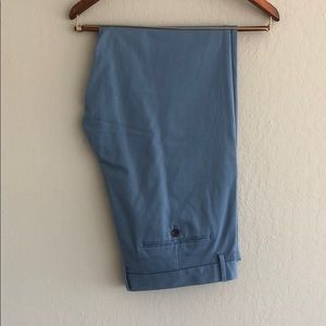 Powder blue men’s chinos